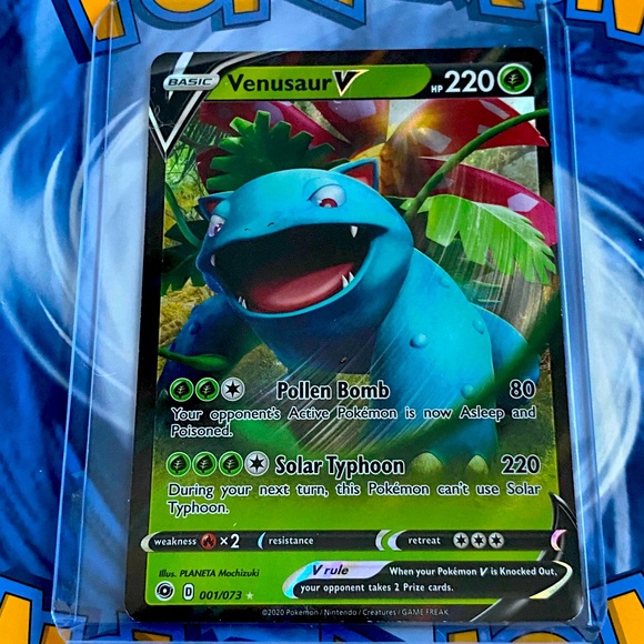 Pokemon Other Venusaur V 0073 Champions Path Onix Gx 3638 Poshmark Pokemon Other Venusaur V 0073 Champions Path Onix Gx 3638 Poshmark